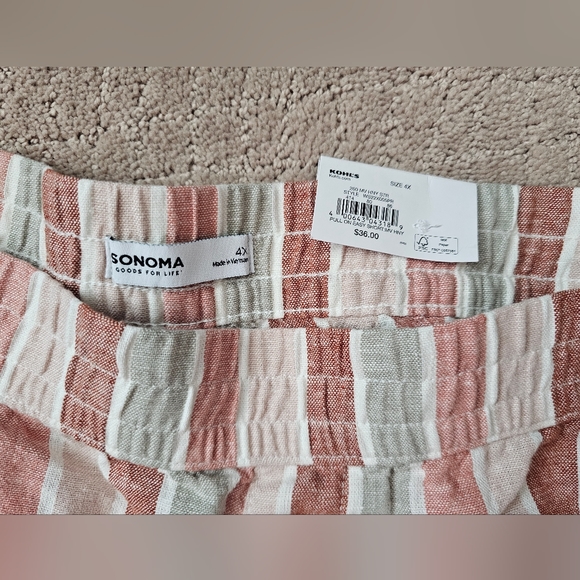 Sonoma Plus Size Pull-on Shorts - Picture 2 of 5